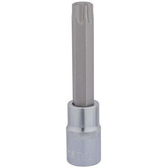 Draper 16324 T60 x 100mm 1/2" Sq. Dr. TX-STAR&amp;#174; Socket Bit