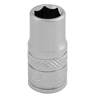 Draper 16511 1/4" Sq. Dr. Socket (7mm)