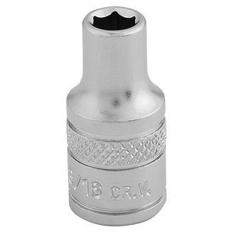 Draper 16517 1/4" Sq. Dr. Imperial Socket (3/16")