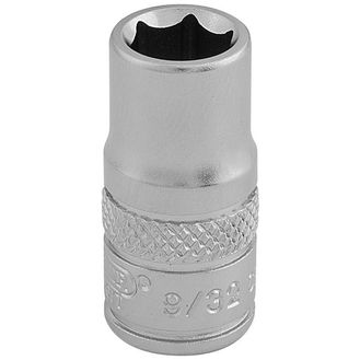 Draper 16521 1/4" Sq. Dr. Imperial Socket (9/32")