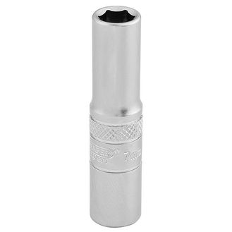 Draper 16527 1/4" Sq. Dr. 6 Point Deep Socket (7mm)