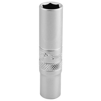 Draper 16528 1/4" Sq. Dr. 6 Point Deep Socket (8mm)