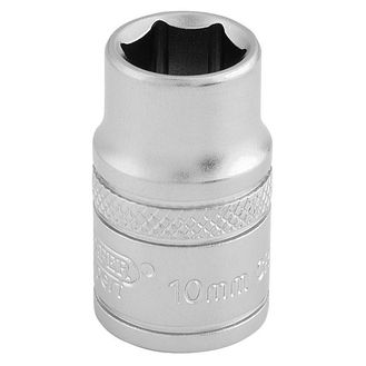 Draper 16535 3/8" Sq. Dr. 6 Point Metric Socket (10mm)