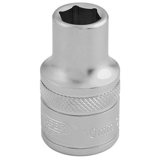 Draper 16598 1/2" Sq. Dr. 6 Point Metric Socket (10mm)