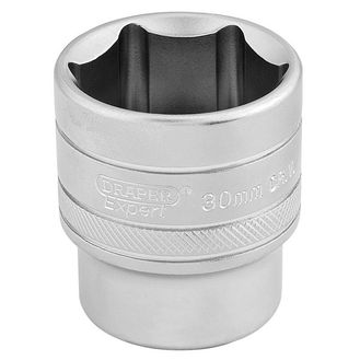Draper 16620 1/2" Sq. Dr. 6 Point Metric Socket (30mm)