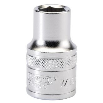 Draper 16625 1/2" Sq. Dr. 6 Point Imperial Socket (7/16")