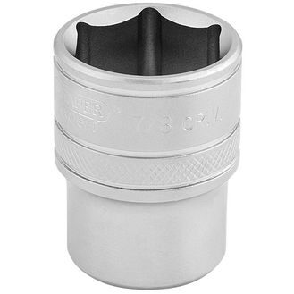 Draper 16632 1/2" Sq. Dr. 6 Point Imperial Socket (7/8")