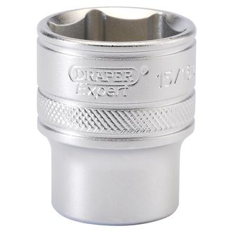 Draper 16633 1/2" Sq. Dr. 6 Point Imperial Socket (15/16")