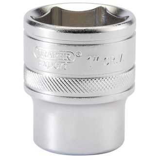 Draper 16634 1/2" Sq. Dr. 6 Point Imperial Socket (1")