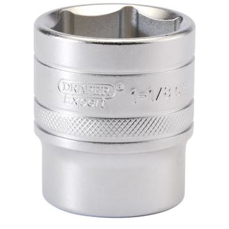 Draper 16636 1/2" Sq. Dr. 6 Point Imperial Socket (1.1/8")