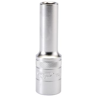 Draper 16642 1/2" Sq. Dr. 6 Point Metric Deep Socket (10mm)