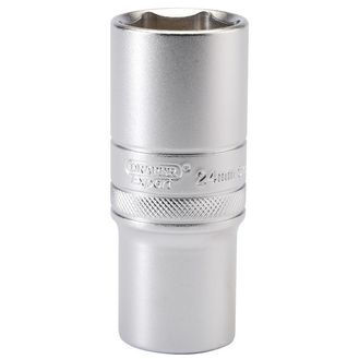 Draper 16655 1/2" Sq. Dr. 6 Point Metric Deep Socket (24mm)