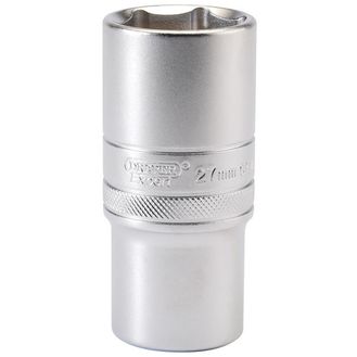 Draper 16657 1/2" Sq. Dr. 6 Point Metric Deep Socket (27mm)
