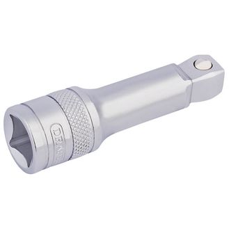 Draper 16761 1/2" Sq. Dr. Satin Chrome Wobble Extension Bar (75mm)