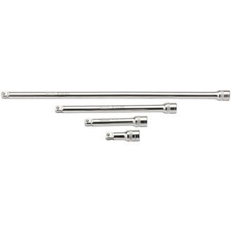 Draper 16770 1/2" Sq. Dr. Wobble Extension Bar Set (Micro Satin Chrome) (4 Piece)
