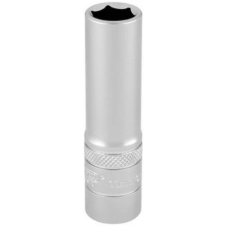 Draper 17544 3/8" Sq. Dr. Hi-Torq&amp;#174; 6 Point Deep Socket (11mm)