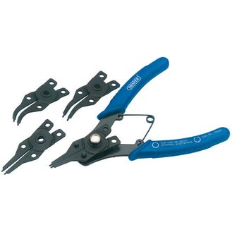 Draper 19735 165mm Circlip Pliers Set (5 Piece)