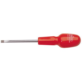 Draper 19830 5mm x 75mm Plain Slot Flared Tip Cabinet Pattern Screwdriver (Sold Loose)
