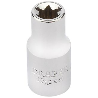 Draper 20544 E7 1/4" Sq. Dr. TX-STAR&amp;#174; Socket