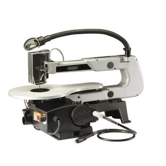Draper 22791 405mm Variable Speed Fretsaw with Flexible Drive Shaft and Worklight (90W)