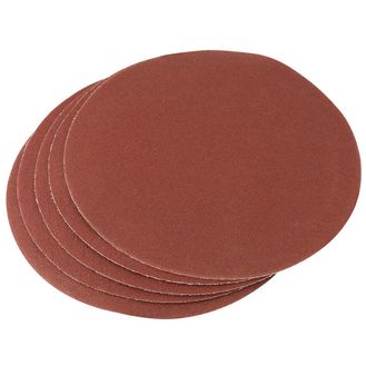 Draper 23358 Five 200mm 100 Grit Hook and Eye Backed Aluminium Oxide