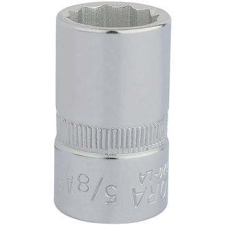 Elora 24385 5/8" 1/2" Sq. Dr. Bi-Hexagon Socket
