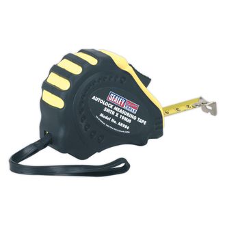 Sealey AK994 Autolock Measuring Tape 5m(16ft) x 19mm Metric/Imperial