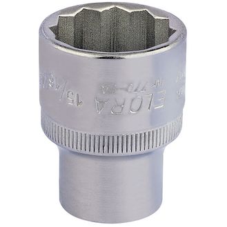 Elora 24450 15/16" 1/2" Sq. Dr. Bi-Hexagon Socket