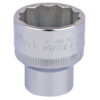 Elora 24509 1.3/16" 1/2" Sq. Dr. Bi-Hexagon Socket