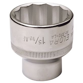 Draper 24525 1.5/16 1/2" Sq. Dr. Hi-Torq&amp;#174; 12 Point Socket (Sold Loose)