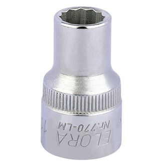 Elora 24567 11mm 1/2" Sq. Dr. Bi-Hexagon Socket