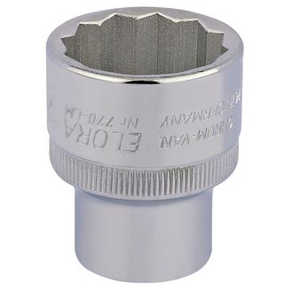 Elora 24723 27mm 1/2" Sq. Dr. Bi-Hexagon Socket