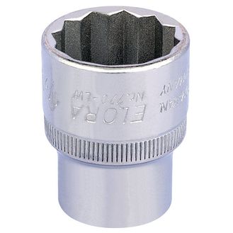 Elora 24856 1/2" 1/2" Sq. Dr. Whitworth Bi-Hexagon Socket