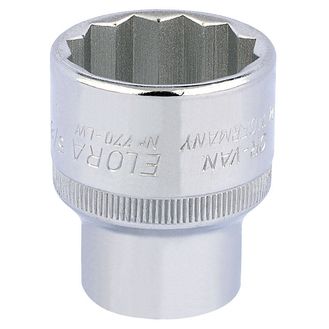 Elora 24872 5/8" 1/2" Sq. Dr. Whitworth Bi-Hexagon Socket