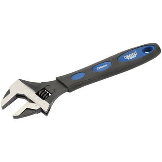 Draper 24896 250mm Soft Grip Crescent-Type