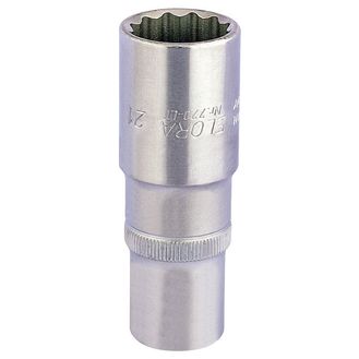 Elora 25135 21mm 1/2" Sq. Dr. Deep Bi-Hexagon Socket