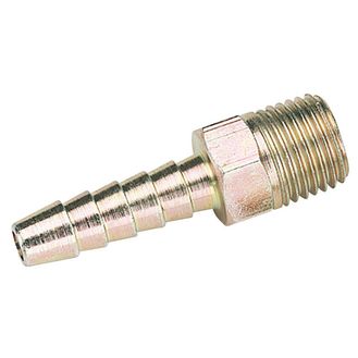 Draper 25798 1/4" BSP Taper 1/4" Bore PCL Male Screw Tailpiece (Sold Loose)