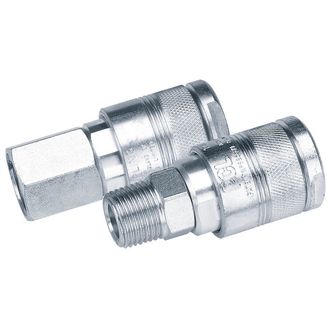 Draper 25814 1/2" Taper PCL M100 Series Air Line Coupling Female Thread (Sold Loose)
