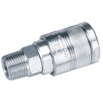 Draper 25815 1/2" BSP Male Thread Air Line Coupling (Sold Loose)