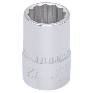 Elora 25888 12mm 3/8" Sq. Dr. Bi-Hexagon Socket