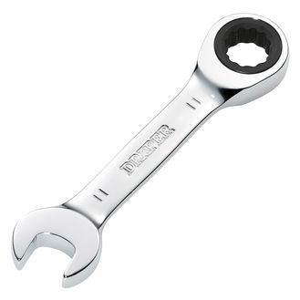 Draper 27866 HI-TORQ® Metric Stubby Ratchet Combination Spanner, 11mm