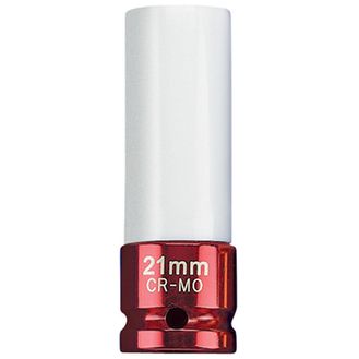 Draper 30640 21mm 1/2" Sq. Dr. HI-TORQ&amp;#174; Wheel Nut Socket for Alloy Wheels