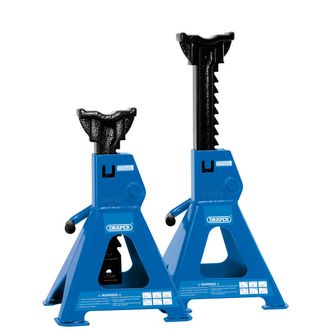 Draper 30881 3 tonne Ratcheting Axle Stands (Pair)