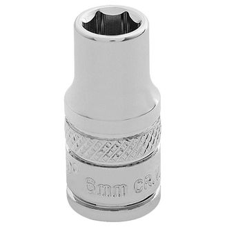 Draper 32453 1/4" Sq. Dr. Hi-Torq&amp;#174; 6 Point Socket (6.0mm)
