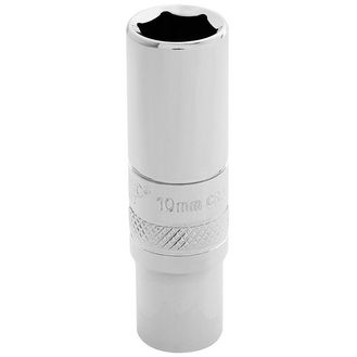 Draper 32761 1/4" Sq. Dr. Hi-Torq&amp;#174; 6 Point Deep Socket (10mm)