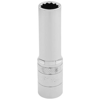 Draper 32819 3/8" Sq. Dr. Hi-Torq&amp;#174; 12 Point Deep Socket (10mm)