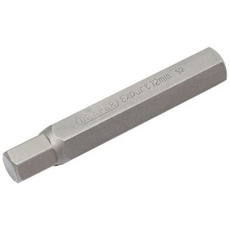 Draper 33338 12mm x 75mm Hexagonal 10mm Insert Bit for Mechanic's Bit Sets