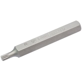 Draper 33344 M5 x 75mm Spline 10mm Insert Bit for Mechanic's Bit Sets