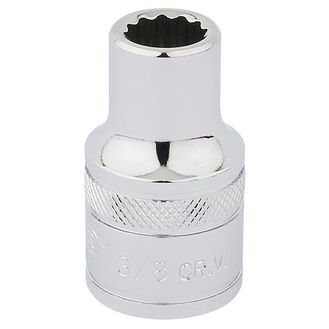 Draper 33599 1/2" Sq. Dr. Hi-Torq&amp;#174; 12 Point Socket (3/8")