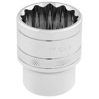 Draper 33725 1/2" Sq. Dr. Hi-Torq&amp;#174; 12 Point Socket (1")